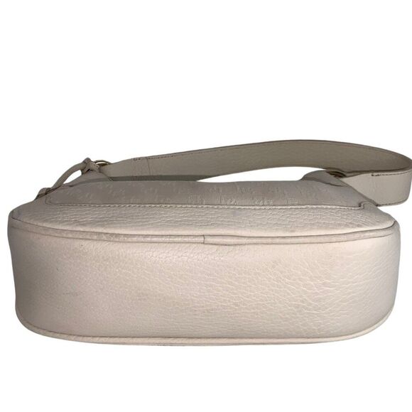 Dooney & Bourke Cream Color Shoulder Bag Canvas and Leather - Picture 5 of 9